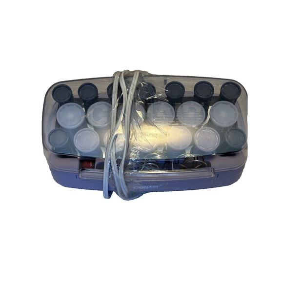 Conair Easy Start Hot Rollers 20 Multi Sized Tangle Free Plastic 13 Clips HS11 - Picture 1 of 4